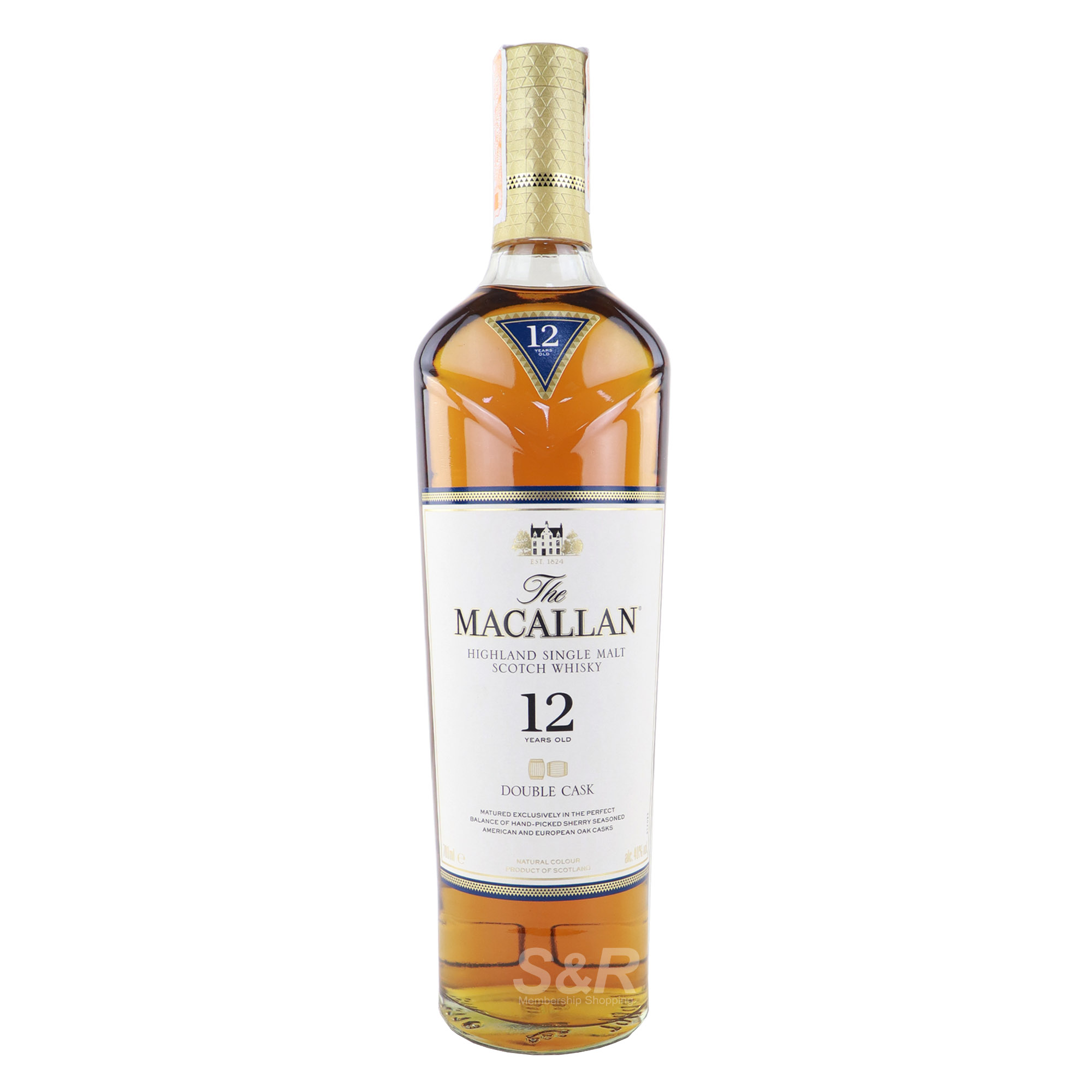 The Macallan Highland Single Malt Scotch Whisky Double Cask 700mL